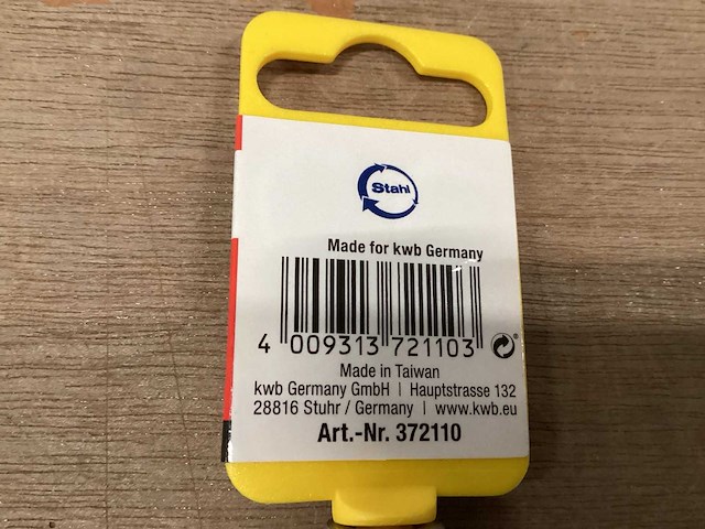 Kwb dopsleutel 1/4-10mm (80x) - afbeelding 3 van  3