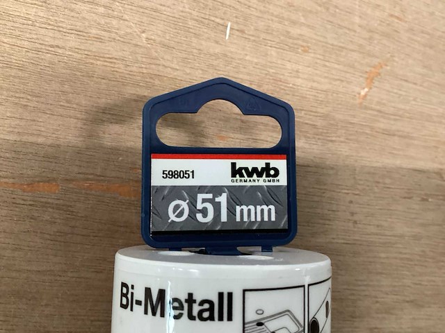 Kwb gatenzaag 598-51, diameter 51 mm (13x) - afbeelding 3 van  6