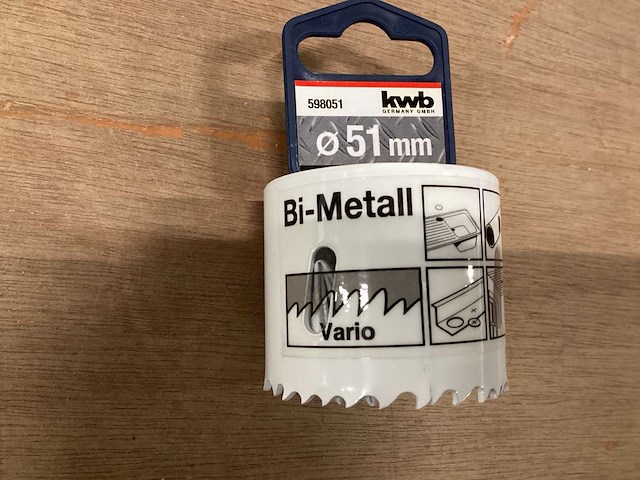 Kwb gatenzaag 598-51, diameter 51 mm (13x) - afbeelding 4 van  6