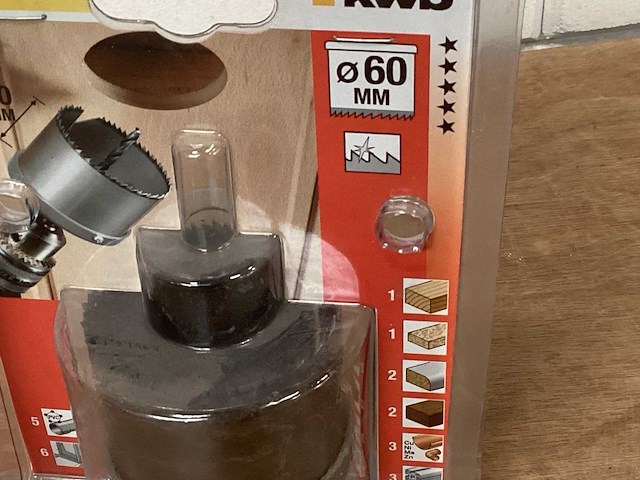 Kwb gatenzaag 60 mm (6x) - afbeelding 2 van  4