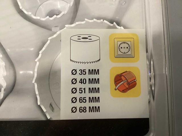 Kwb gatenzaagset 7- delig (2x) - afbeelding 3 van  5