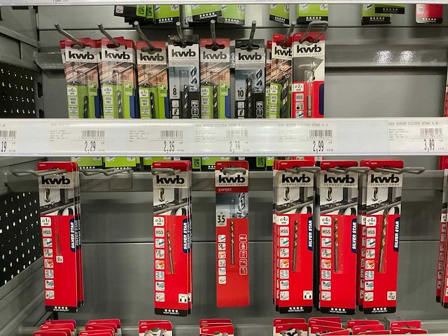 Kwb grote partij boren en toebehoren - afbeelding 18 van  24