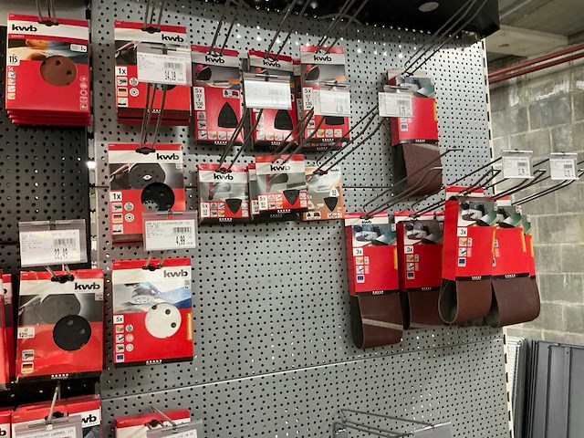 Kwb grote partij schuurpapier, slijpschijven en toebehoren - afbeelding 14 van  23