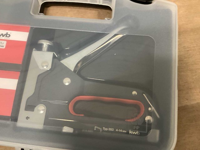 Kwb handtacker met nieten (5x) - afbeelding 2 van  4