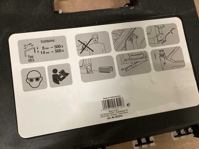 Kwb handtacker met nieten (5x) - afbeelding 4 van  4