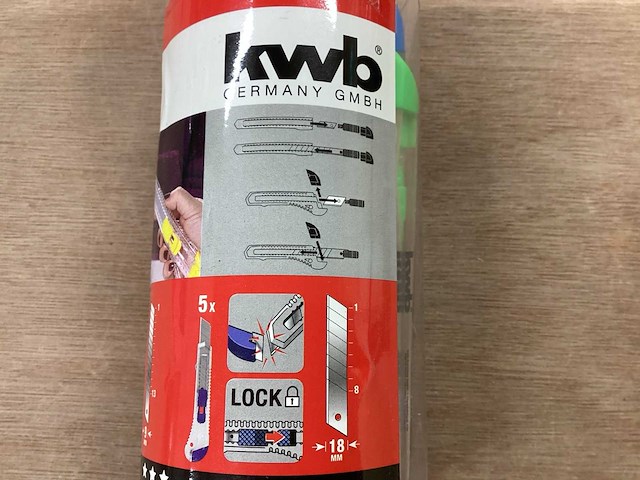 Kwb hobby-afbreekmesset. 10 stuks in een doosje (6x) - afbeelding 3 van  5