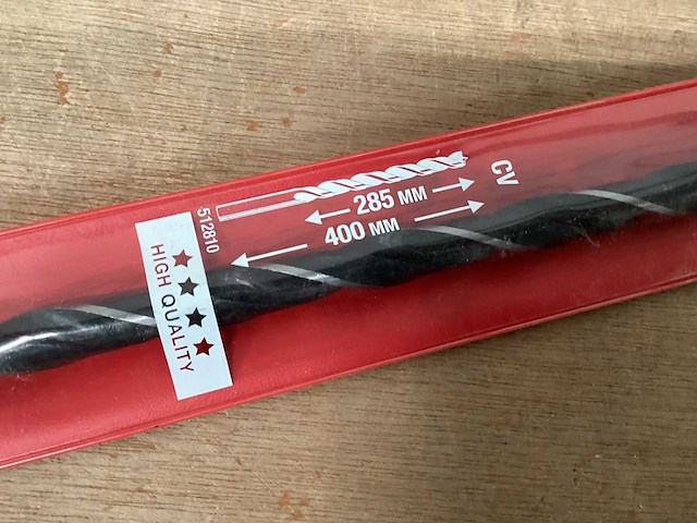 Kwb houtboor 10 mm, lengte 40 cm (8x) - afbeelding 3 van  4