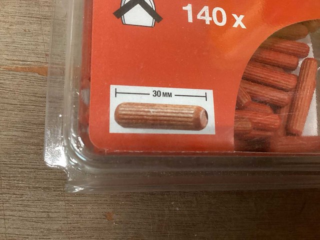 Kwb houten deuvel 6x30mm (50x) - afbeelding 4 van  5