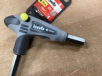 Kwb inbussleutel t-greep, 10mm (9x) - afbeelding 3 van  4