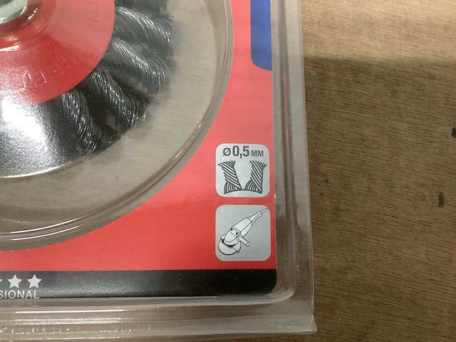 Kwb kegelborstel. agresso- flex 100mm met m14 aansluiting (20x) - afbeelding 4 van  7