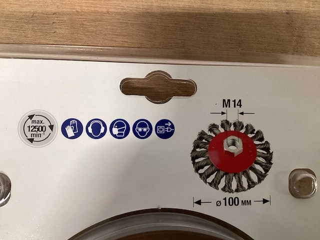 Kwb kegelborstel. agresso- flex 100mm met m14 aansluiting (20x) - afbeelding 5 van  7