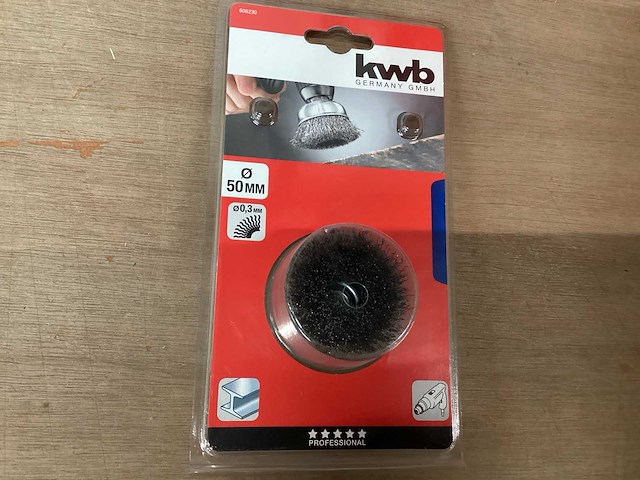 Kwb komborstel op stift (14x) - afbeelding 1 van  7