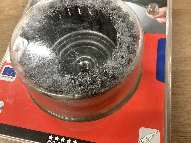 Kwb komstaalborstel 100 mm, m14 (15x) - afbeelding 2 van  5