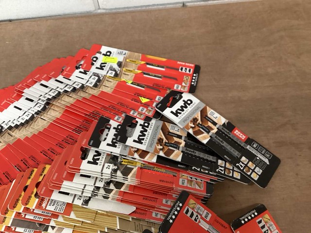 Kwb mix kavel decoupeerzaagbladen (149x) - afbeelding 3 van  7