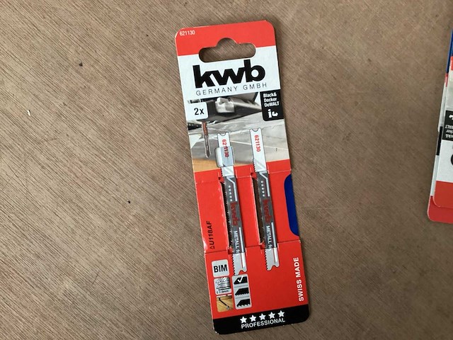 Kwb mix kavel decoupeerzaagbladen (149x) - afbeelding 5 van  7