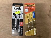 Kwb mix kavel decoupeerzaagbladen diverse (146x) - afbeelding 3 van  8