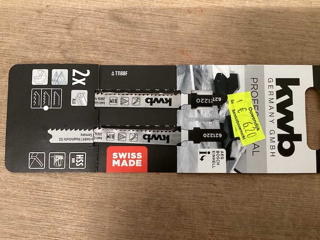 Kwb mix kavel decoupeerzaagbladen diverse (146x) - afbeelding 4 van  8