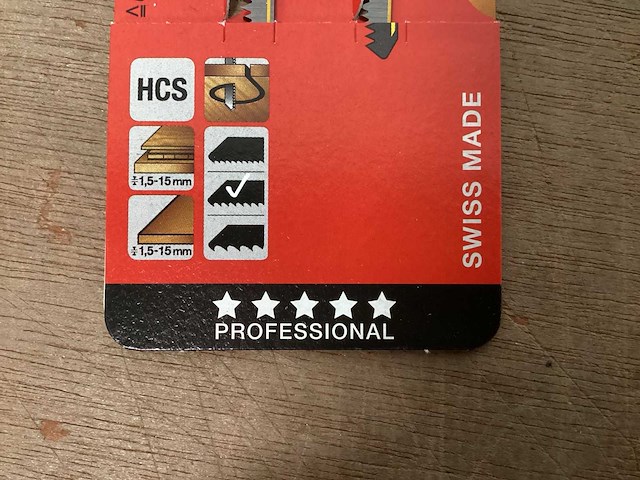 Kwb mix kavel decoupeerzaagbladen diverse (146x) - afbeelding 6 van  8