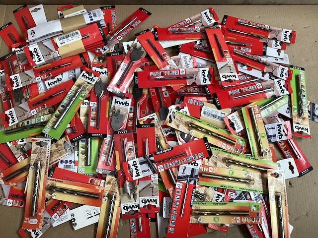 Kwb mix kavel diverse boren (182x) - afbeelding 1 van  6