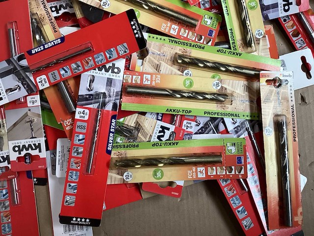 Kwb mix kavel diverse boren (182x) - afbeelding 6 van  6