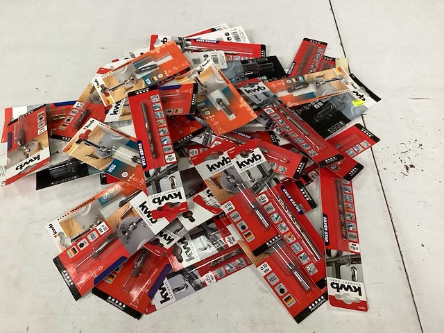 Kwb mix kavel diverse boren (59x) - afbeelding 1 van  5
