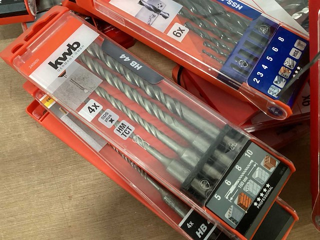 Kwb mix kavel diverse borensets (21x) - afbeelding 2 van  8