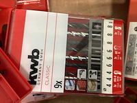 Kwb mix kavel diverse borensets (21x) - afbeelding 8 van  8