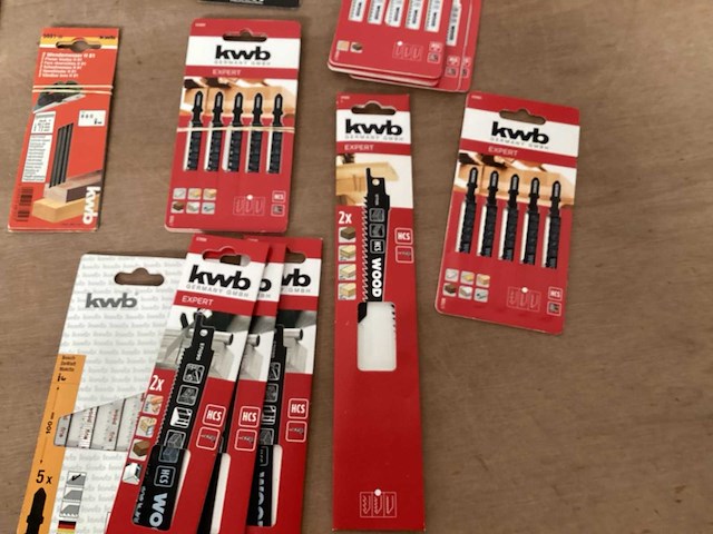 Kwb mix kavel diverse decoupeerzaagbladen (50x) - afbeelding 4 van  6