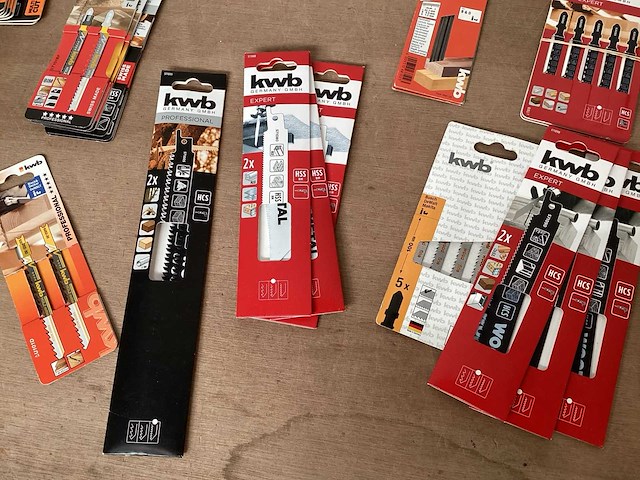 Kwb mix kavel diverse decoupeerzaagbladen (50x) - afbeelding 5 van  6