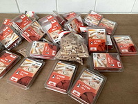 Kwb mix kavel diverse deuvels en lamello’s - afbeelding 1 van  6