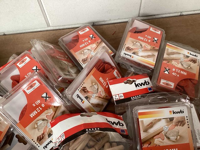 Kwb mix kavel diverse deuvels en lamello’s - afbeelding 4 van  6