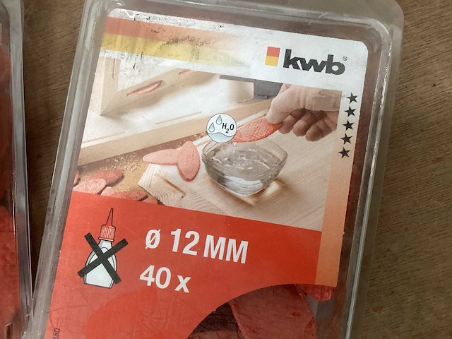 Kwb mix kavel diverse deuvels en lamello’s - afbeelding 5 van  6