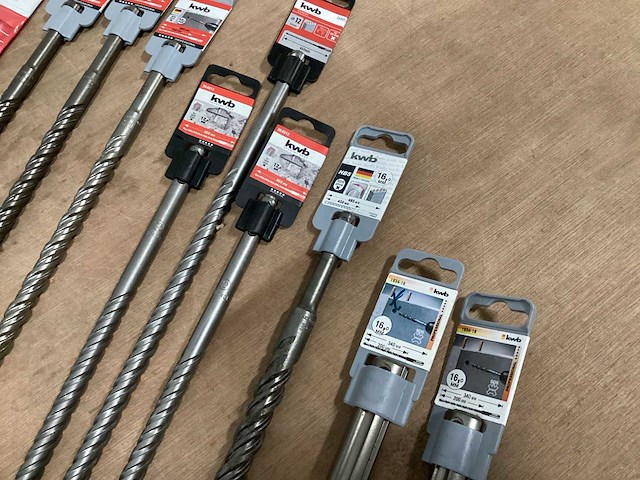 Kwb mix kavel diverse lange boren (12x) - afbeelding 3 van  6