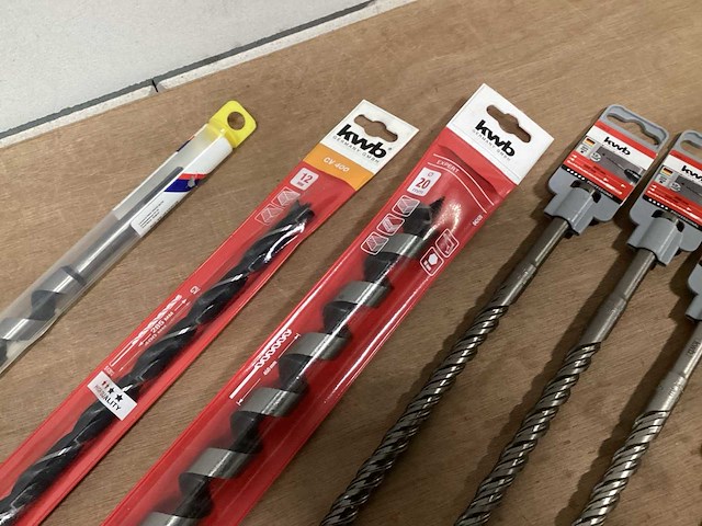 Kwb mix kavel diverse lange boren (12x) - afbeelding 5 van  6