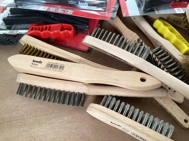 Kwb mix kavel diverse staalborstels - afbeelding 2 van  5