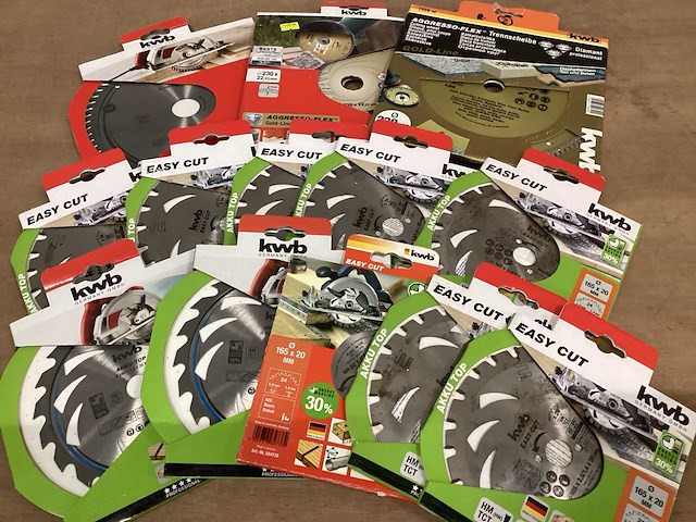 Kwb mix kavel diverse zaagbladen (13x) - afbeelding 1 van  8