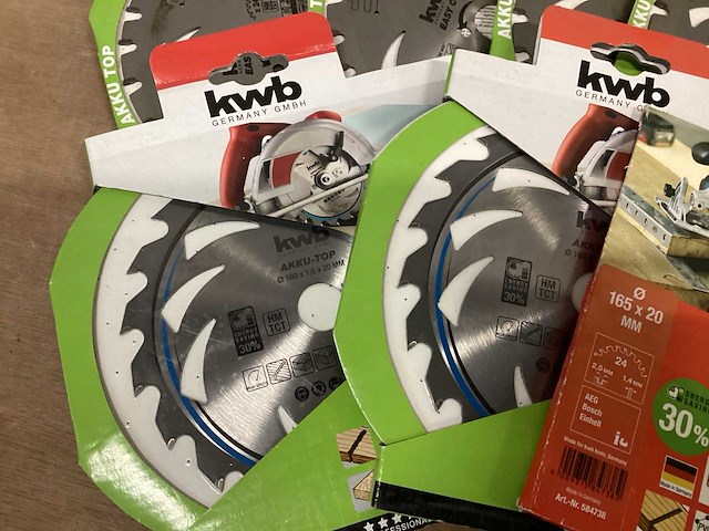 Kwb mix kavel diverse zaagbladen (13x) - afbeelding 2 van  8