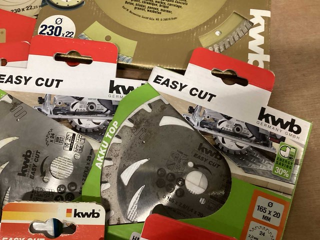 Kwb mix kavel diverse zaagbladen (13x) - afbeelding 4 van  8