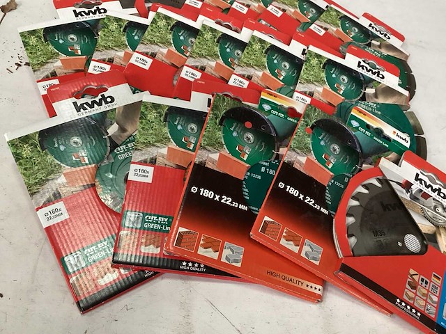 Kwb mix kavel diverse zaagbladen (18x) - afbeelding 4 van  6