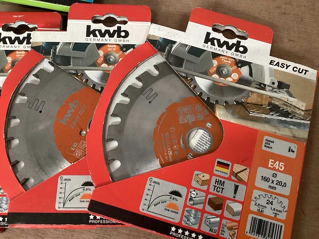 Kwb mix kavel diverse zaagbladen (9x) - afbeelding 2 van  8