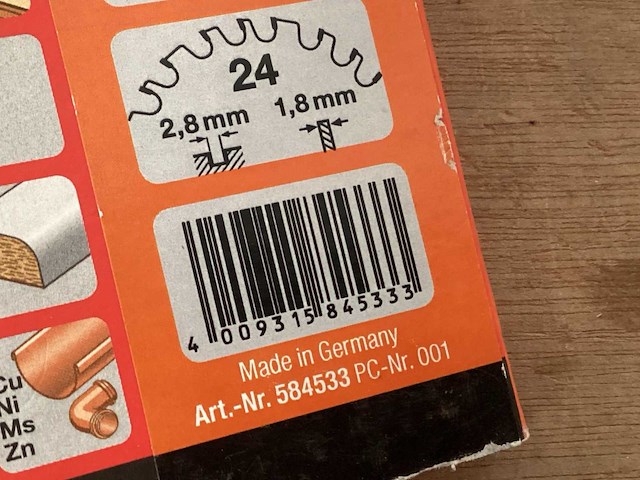 Kwb mix kavel diverse zaagbladen (9x) - afbeelding 7 van  8