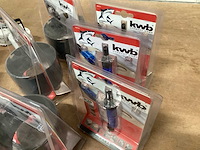 Kwb mix kavel gatenzagen, diverse maten (16x) - afbeelding 5 van  6