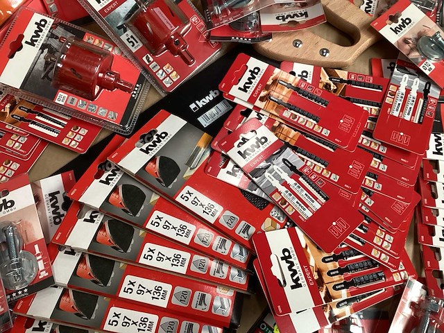 Kwb mix kavel gereedschappen en accessoires (138x) - afbeelding 6 van  8