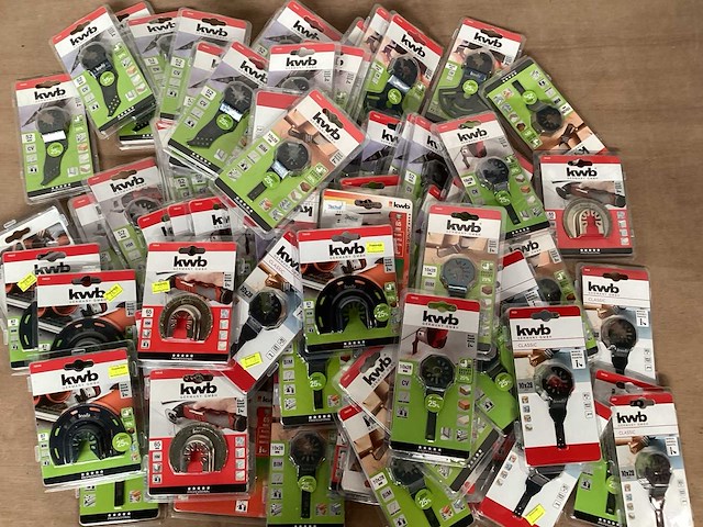 Kwb mix kavel invalzaagbladen (84x) - afbeelding 1 van  6