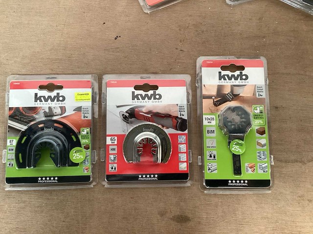 Kwb mix kavel invalzaagbladen (84x) - afbeelding 3 van  6