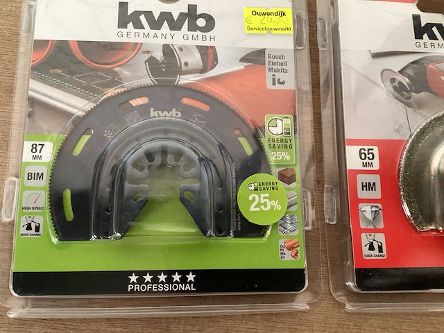 Kwb mix kavel invalzaagbladen (84x) - afbeelding 4 van  6