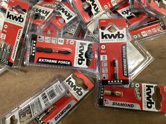 Kwb mix kavel schroefbits (100x) - afbeelding 5 van  5