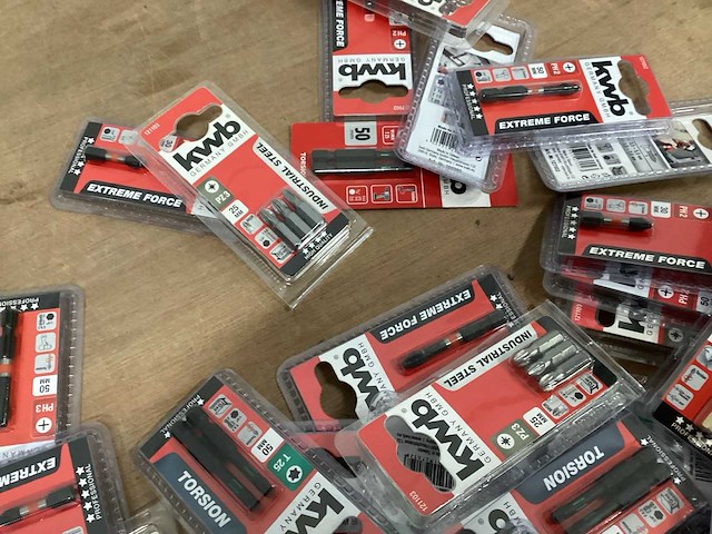 Kwb mix kavel schroefbits (112x) - afbeelding 4 van  4