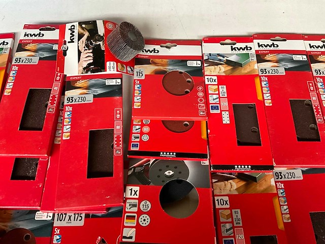 Kwb mix kavel schuur gereedschap accessoires - afbeelding 2 van  8