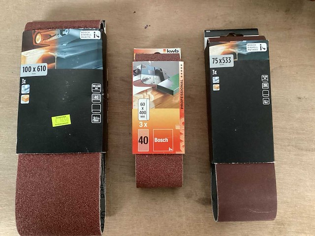 Kwb mix kavel schuurbanden (40x) - afbeelding 3 van  5